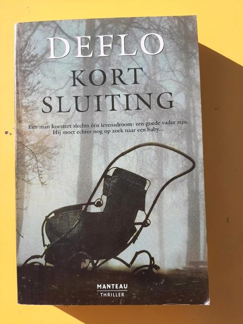 Boek : Kortsluiting / Luc deflo, Boeken, Thrillers, Zo goed als nieuw, Ophalen of Verzenden