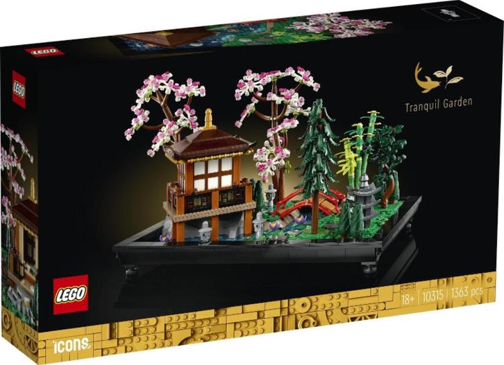Sealed LEGO Icons - 10315 - Tranquil Garden, Kinderen en Baby's, Speelgoed | Duplo en Lego, Nieuw, Lego, Ophalen of Verzenden
