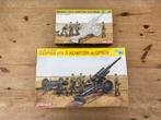 sFH Howitzer w/Limber + Gun Crew - Dragon 6392 + 6461 - 1/35, Ophalen of Verzenden, 1:32 tot 1:50