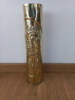 WO1 koperen vaas trench art 1916, Antiek en Kunst, Ophalen, Koper