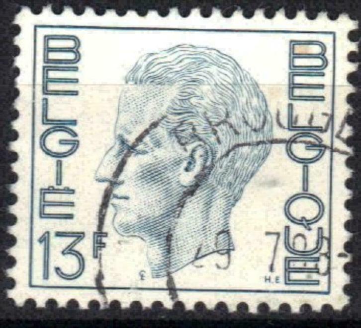 Belgie 1975 - Yvert/OBP 1747 - Koning Boudewijn (ST), Postzegels en Munten, Postzegels | Europa | België, Gestempeld, Koninklijk huis
