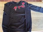 Sweater dames zwart - XS, Comme neuf, Noir, Taille 34 (XS) ou plus petite, Enlèvement ou Envoi