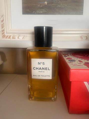 Chanel nr. 5 - 400 ml kunstparfum, Verzamelen, Ophalen of Verzenden, Zo goed als nieuw, Overige typen, Gevuld