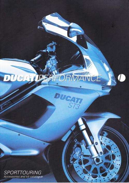 Sport Touring Accessoires and Kit 2004, Motoren, Handleidingen en Instructieboekjes, Ducati, Ophalen of Verzenden