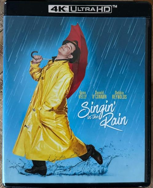 Singin' in the Rain (4K Blu-ray, US-uitgave), CD & DVD, Blu-ray, Comme neuf, Classiques, Enlèvement ou Envoi