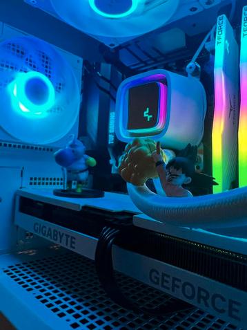 Gaming Pc RTX 4060Ti - 5700X3D + 250Hz monitor beschikbaar voor biedingen