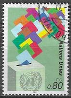 Verenigde Naties 1991 - Yvert 208 - Urne en stembrieven (ST), Postzegels en Munten, Postzegels | Amerika, Verzenden, Gestempeld