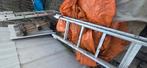 Ladder 2 x 18 treden, Doe-het-zelf en Bouw, Ladders en Trappen, Ophalen, Gebruikt, Ladder