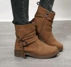 Nieuwe dameslaarzen, Bruin, Lage of Enkellaarzen, Nieuw, Ophalen of Verzenden