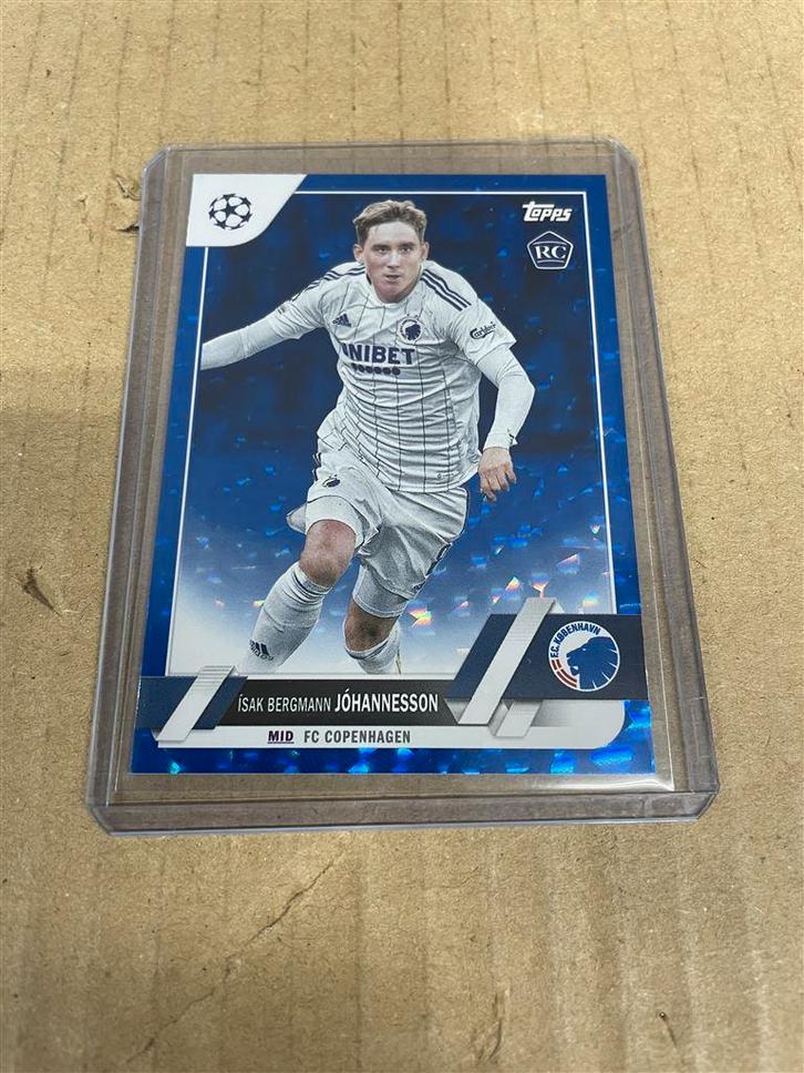 Voetbal plaatje - Topps Isak bermann Johannesson FC Copenhag, Verzamelen, Sportartikelen en Voetbal, Zo goed als nieuw, Ophalen of Verzenden