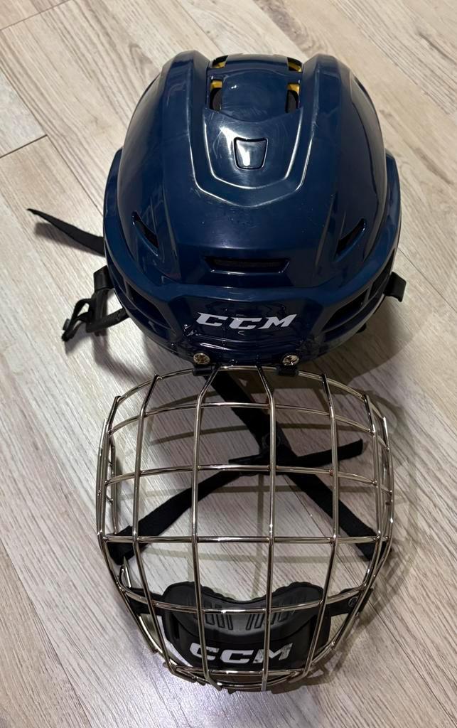 Tacks 310 M Combo Hockey Helm, Sport en Fitness, IJshockey, Gebruikt, Bescherming, Ophalen