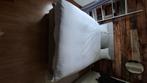 Boxspring bed 140, Huis en Inrichting, Slaapkamer | Boxsprings, Ophalen, Gebruikt, Beige, 140 cm