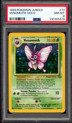 Venomoth Holo PSA 8 - 13/64 - Jungle 1999, Hobby en Vrije tijd, Verzamelkaartspellen | Pokémon, Verzenden, Zo goed als nieuw, Losse kaart
