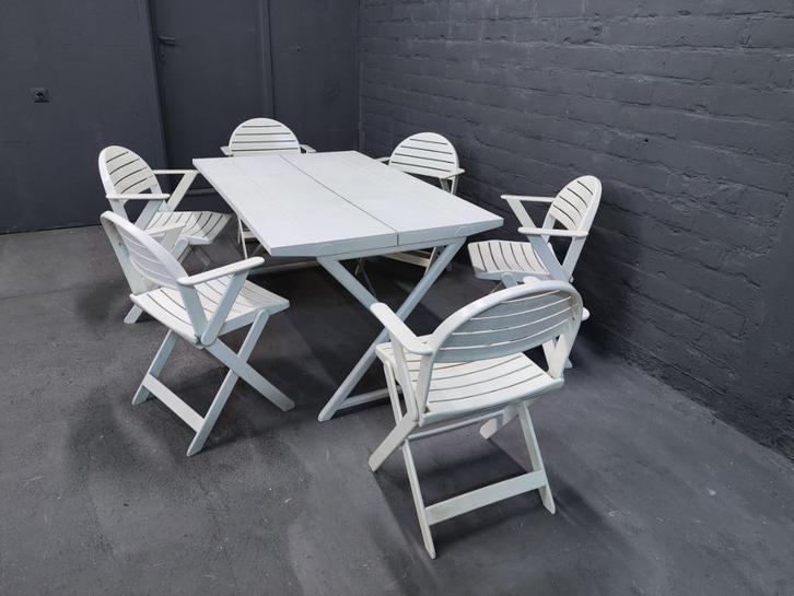 tuinset Vinga Niels Gammelgaard UNIEK !, Tuin en Terras, Tuinsets en Loungesets, Tuinset, Kunststof, Ophalen