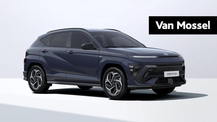 Hyundai Kona 1.6 GDi Hybrid Feel N Line 6-DCT, Auto's, Hyundai, Bedrijf, Te koop, Kona, Airconditioning, Bluetooth, Centrale vergrendeling