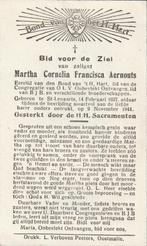 Oorlog 1940-45   Martha Aernouts tijdens de bevrijding, Ophalen of Verzenden