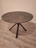 ronde eettafel, Huis en Inrichting, Tafels | Eettafels, Ophalen, Rond, 50 tot 100 cm, Zo goed als nieuw