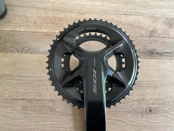 Shimano 105 R7100 12-Speed Crankstel, Fietsen en Brommers, Crankstel of Pedalen, Nieuw, Ophalen of Verzenden, Racefiets