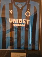 Club brugge en andere clubs collecters items gehandtekend, Ophalen of Verzenden, Zo goed als nieuw, Shirt