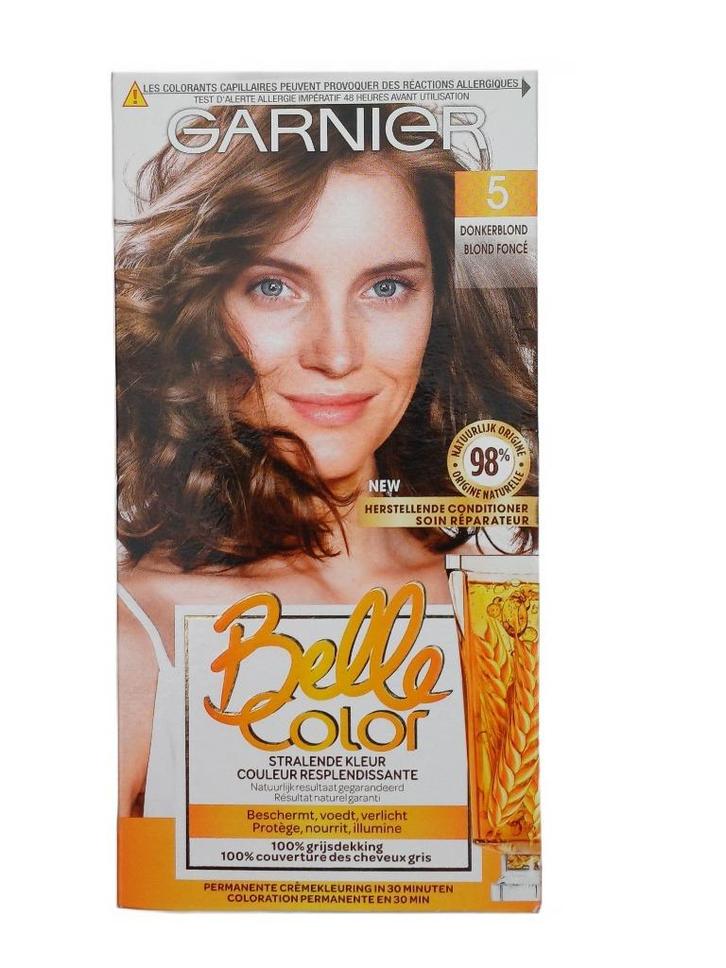 Haarverf Garnier Belle Color donker blond, Handtassen en Accessoires, Uiterlijk | Haarverzorging, Nieuw, Ophalen of Verzenden