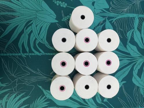 10 ROLLEN WIT KASSA PAPIER, Zakelijke goederen, Kantoor en Winkelinrichting | Kassa's en Betaalsystemen, Ophalen of Verzenden