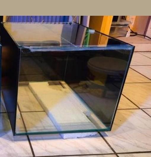 Aquarium L50/B40/H35, Dieren en Toebehoren, Vissen | Aquaria en Toebehoren, Zo goed als nieuw, Ophalen