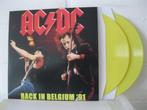 AC/DC - BACK IN BELGIUM ' 91 - 2 lp colour vinyl, Enlèvement ou Envoi