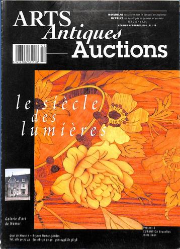 3 magazines - Arts Antiques Auctions - jaar 2001 beschikbaar voor biedingen