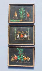 3 stuks Afrikaanse kaders circa 1960 GD, Ophalen