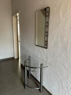 Set van tafeltje, spiegel en kapstok, Ophalen, Zo goed als nieuw