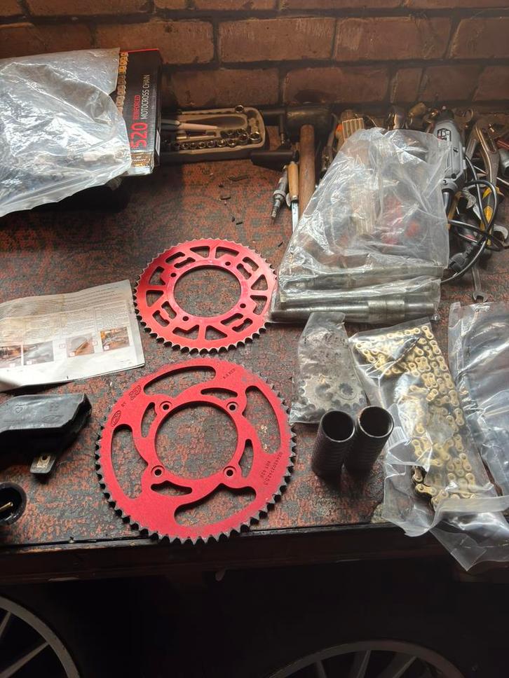 beta rr 50 track motard onderdelen am6, Fietsen en Brommers, Brommeronderdelen | Algemeen, Zo goed als nieuw, Overige typen, Ophalen of Verzenden