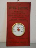 ancien thermomètre publicitaire vintage, Utilisé, Enlèvement ou Envoi, Panneau publicitaire