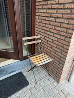 Bistrostoel, Tuin en Terras, Tuinstoelen, Ophalen of Verzenden, Gebruikt, Hout