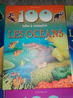 100 dingen die je moet weten De oceanen Als nieuw, Boeken, Kinderboeken | Baby's en Peuters, Ophalen of Verzenden, Zo goed als nieuw