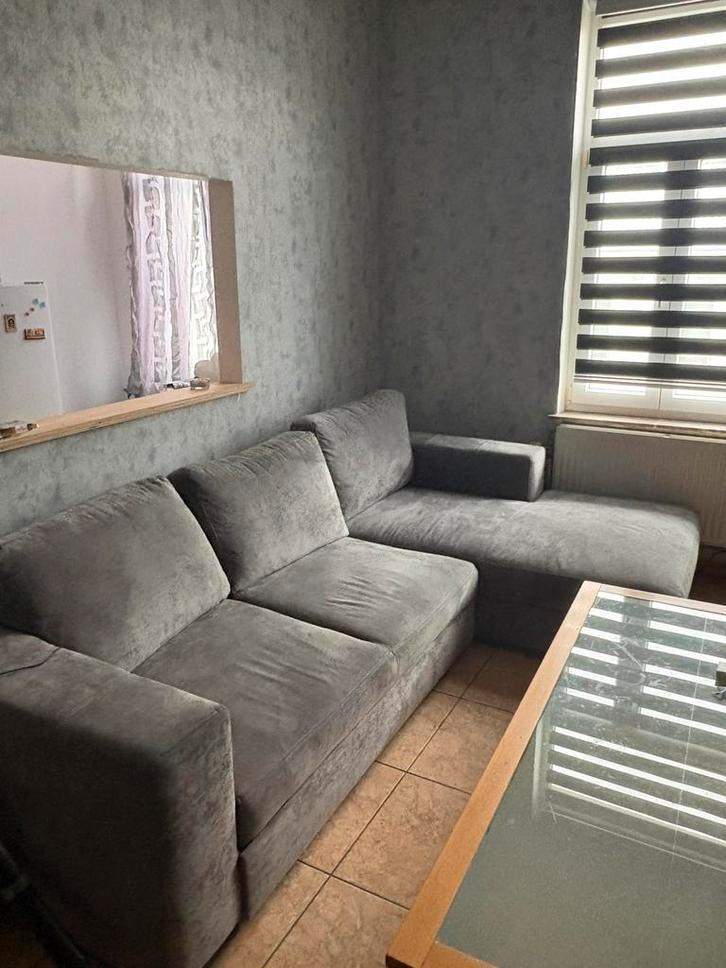 Fauteuil en L avec lit et rangement, Maison & Meubles, Canapés | Coins salons complets, Comme neuf, Enlèvement