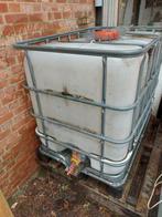 Ibc waterton ongeveer 900 liter, Tuin en Terras, Ophalen, Kunststof, Gebruikt, Met kraantje
