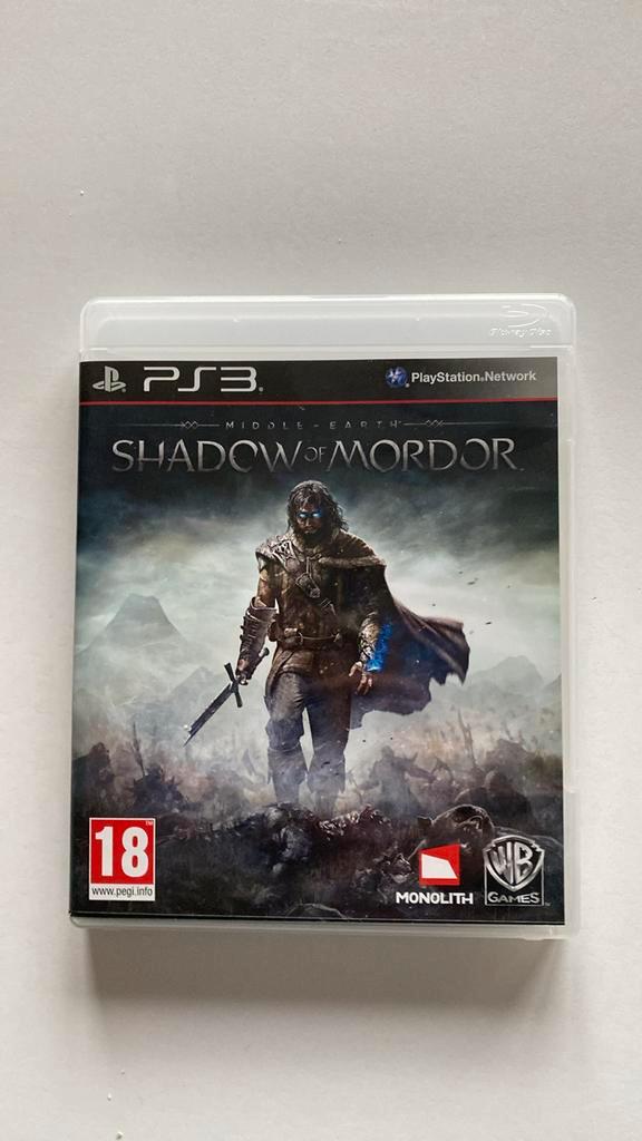 Middle Earth - shadow of Mordor, Games en Spelcomputers, Games | Sony PlayStation 3, Zo goed als nieuw, Avontuur en Actie, Vanaf 18 jaar