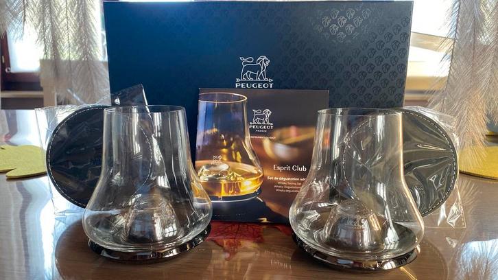 Peugeot Whisky Geschenkset 6-delig, Verzamelen, Glas en Drinkglazen, Nieuw, Ophalen of Verzenden