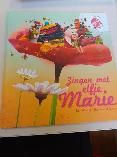 Jean-Philippe Rieu - Zingen met Elfje Marie, Boeken, Prentenboeken en Plaatjesalbums, Zo goed als nieuw, Ophalen of Verzenden
