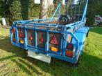 aanhangwagen dubbelas, Ophalen