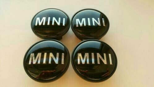 4 x 54 mm 56 mm 60 mm Mini Cooper/One/Countryman wieldoppen, Auto-onderdelen, Klein materiaal, Mini, Nieuw, Ophalen of Verzenden