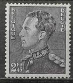 België OPC 432 Z.M. Koning Leopold III *, Spoor van plakker, Koninklijk huis, Ophalen of Verzenden, Postfris
