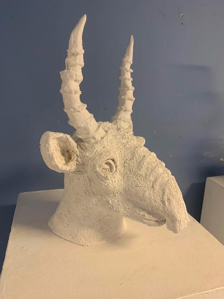 Cerf saïga, Antiquités & Art, Antiquités | Céramique & Poterie, Enlèvement