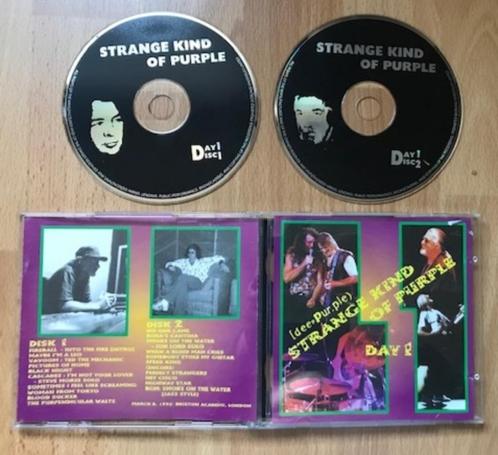 2CD DEEP PURPLE - STRANGE KIND OF PURPLE DAY 1 - LIVE, Cd's en Dvd's, Cd's | Hardrock en Metal, Zo goed als nieuw, Ophalen of Verzenden