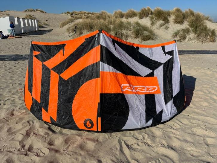 Kite 6m2 RRD Obsession MK10, Watersport en Boten, Kitesurfen, Zo goed als nieuw, Kite, 6 m², Ophalen of Verzenden