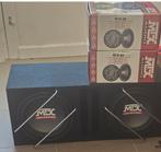 Mtx woofers met kist, Auto diversen, Autospeakers, Ophalen