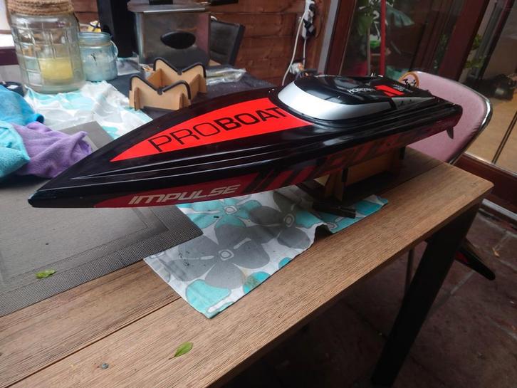 Proboat Impulse 31 6s brushless system met geupgrade leopard, Hobby en Vrije tijd, Modelbouw | Boten en Schepen, Zo goed als nieuw