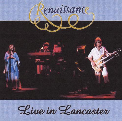 RENAISSANCE - Live In Lancaster 1978, Cd's en Dvd's, Cd's | Rock, Zo goed als nieuw, Progressive, Verzenden
