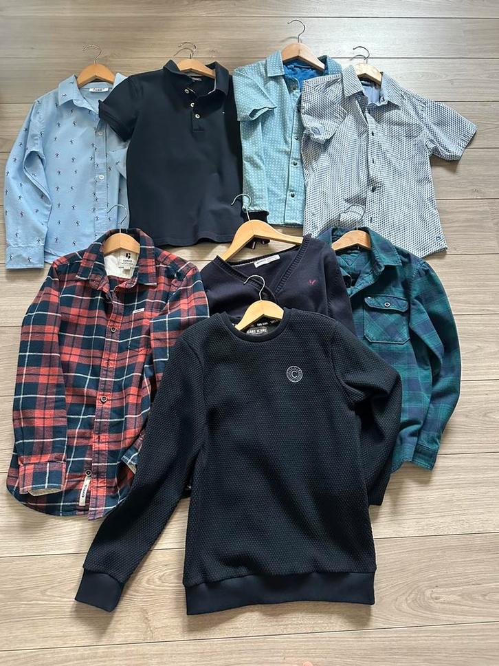 Pakket merkkleding maat 134-140 jongens, Kinderen en Baby's, Kinderkleding | Maat 140, Zo goed als nieuw, Ophalen