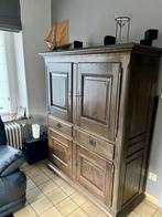 Volle eiken houten bruin salon, Huis en Inrichting, Kasten | Dressoirs, Ophalen, Zo goed als nieuw
